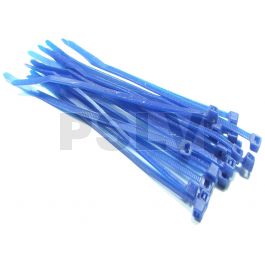 PS7826E  Attache cable bleu  9cm (20Pcs)